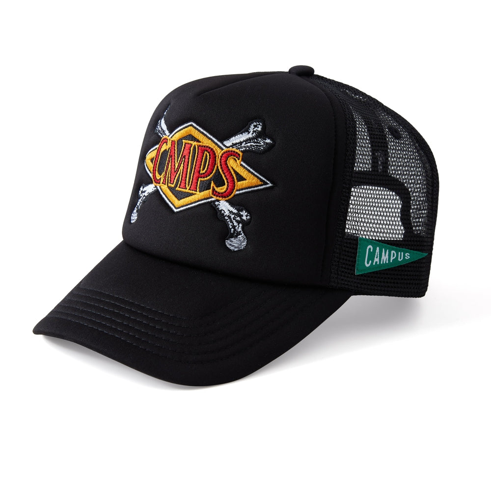 Dead End Trucker Snapback Hat (Black)